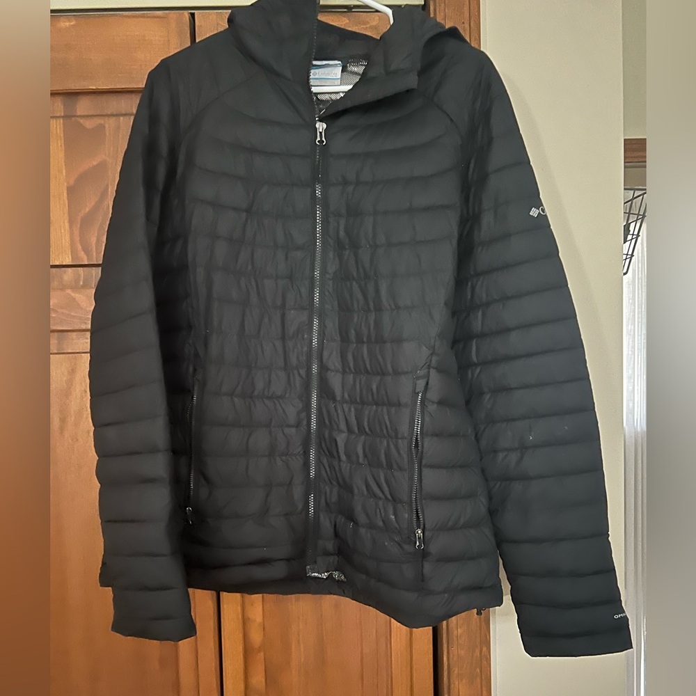 Columbia Black Quilted Jacket